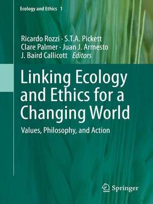 cover image of Linking Ecology and Ethics for a Changing World